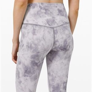 NWT Lululemon Diamond Dye align 25” leggings